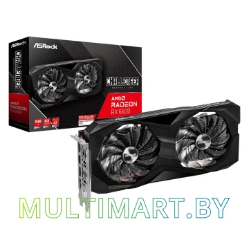 Видеокарта ASRock Radeon RX 6600 Challenger D 8GB (RX6600 CLD 8G)